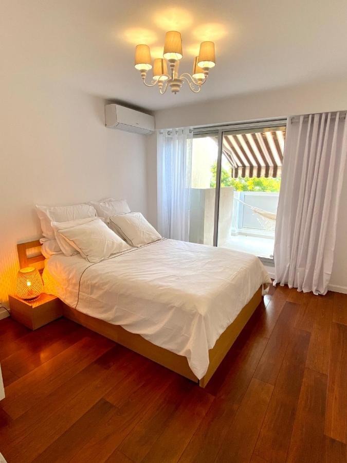 Appartement Luxe - 3 Pieces Avec Vue Mer, Piscine Et Tennis Nice Exteriör bild