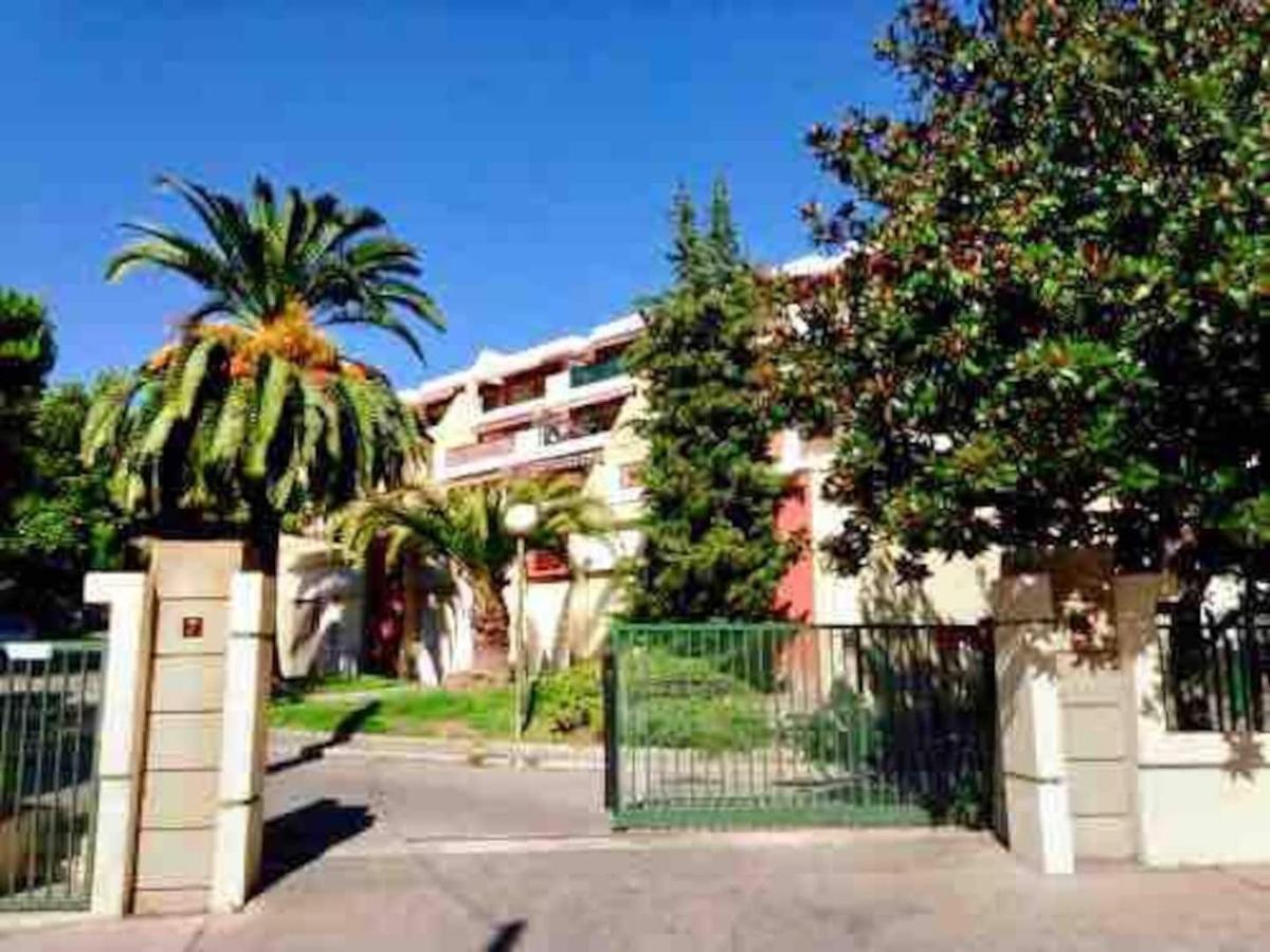 Appartement Luxe - 3 Pieces Avec Vue Mer, Piscine Et Tennis Nice Exteriör bild