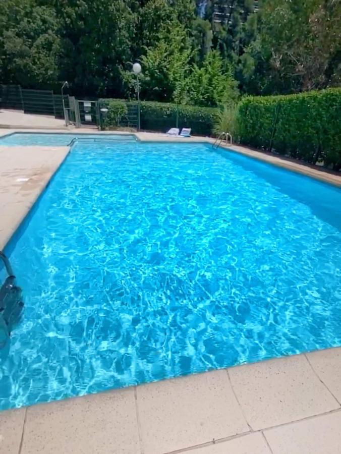 Appartement Luxe - 3 Pieces Avec Vue Mer, Piscine Et Tennis Nice Exteriör bild