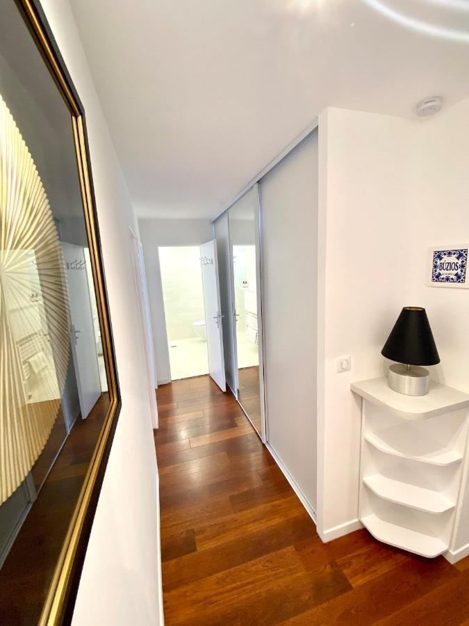 Appartement Luxe - 3 Pieces Avec Vue Mer, Piscine Et Tennis Nice Exteriör bild